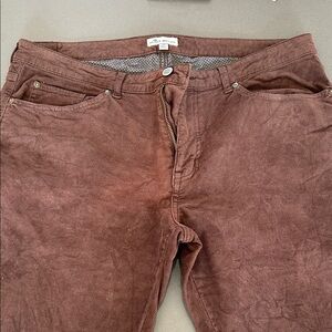 Peter Millar Chocolate Corduroy Trousers
